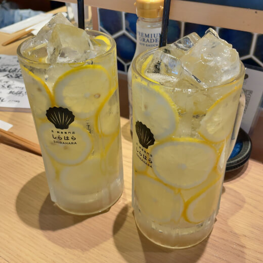 しらはら　レモンサワー